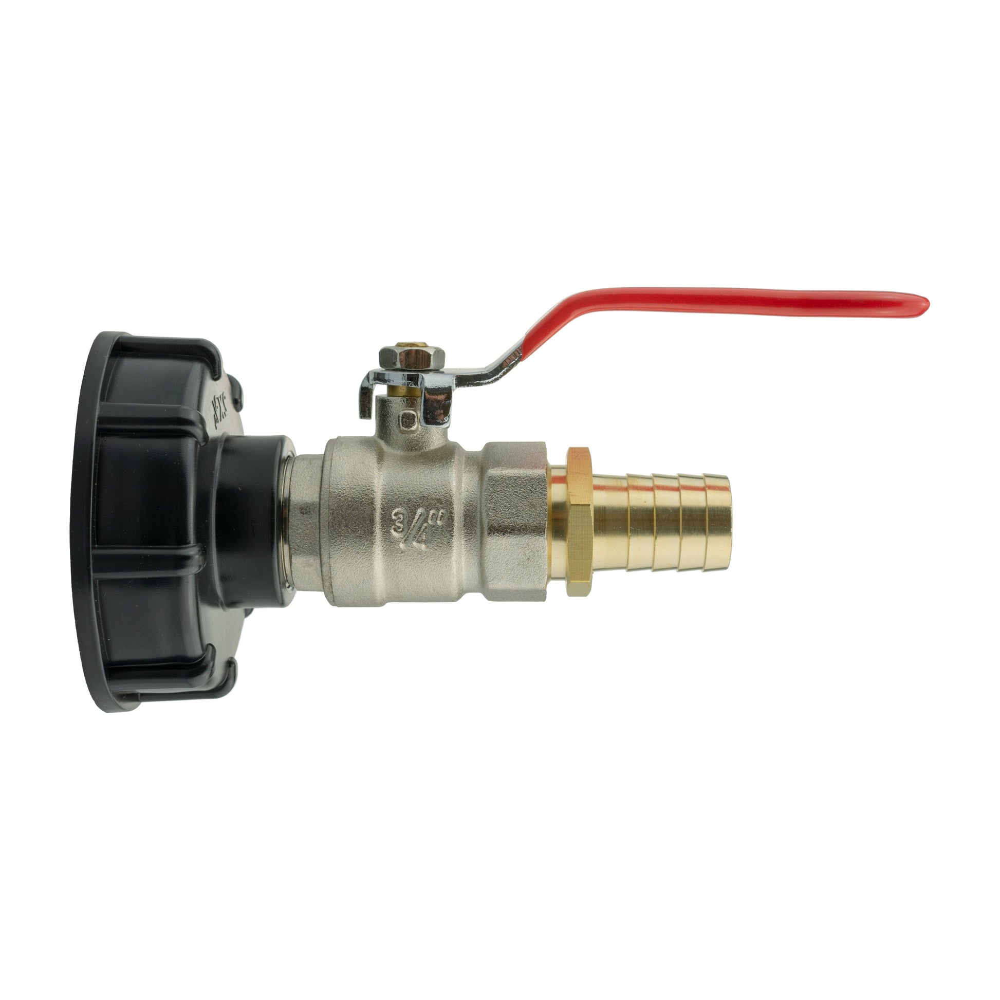 IBC 2” S60X6 Cap with Lever Valve and 19mm Brass Barb - Best4Trade-Retail
