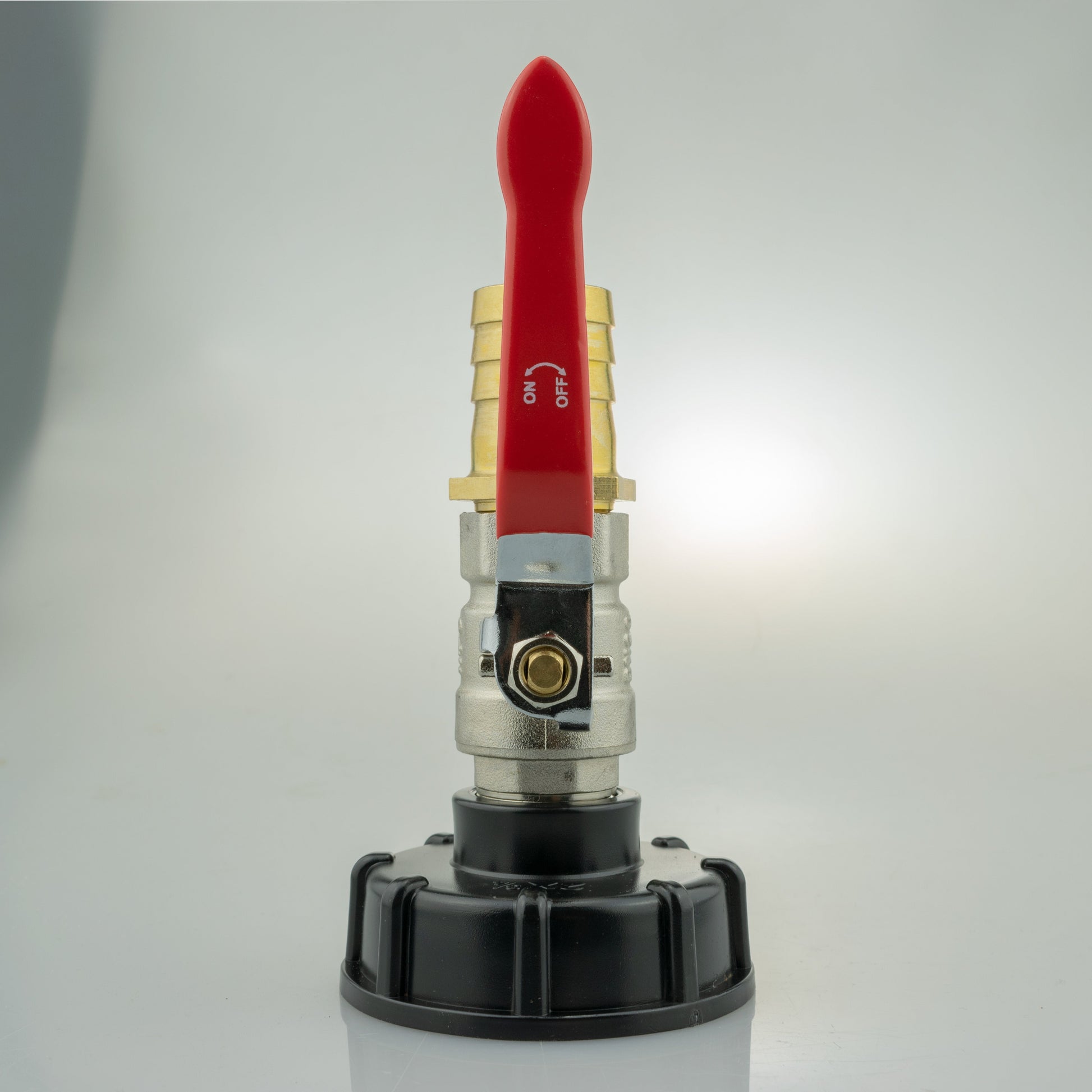 IBC 2” S60X6 Cap with Lever Valve and 25mm Brass Barb - Best4Trade-Retail