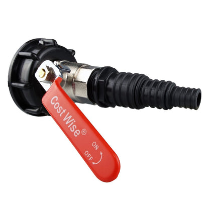 IBC 2” S60X6 Cap with Lever Valve and Pond Connector 13/20/25mm Barb - Best4Trade-Retail