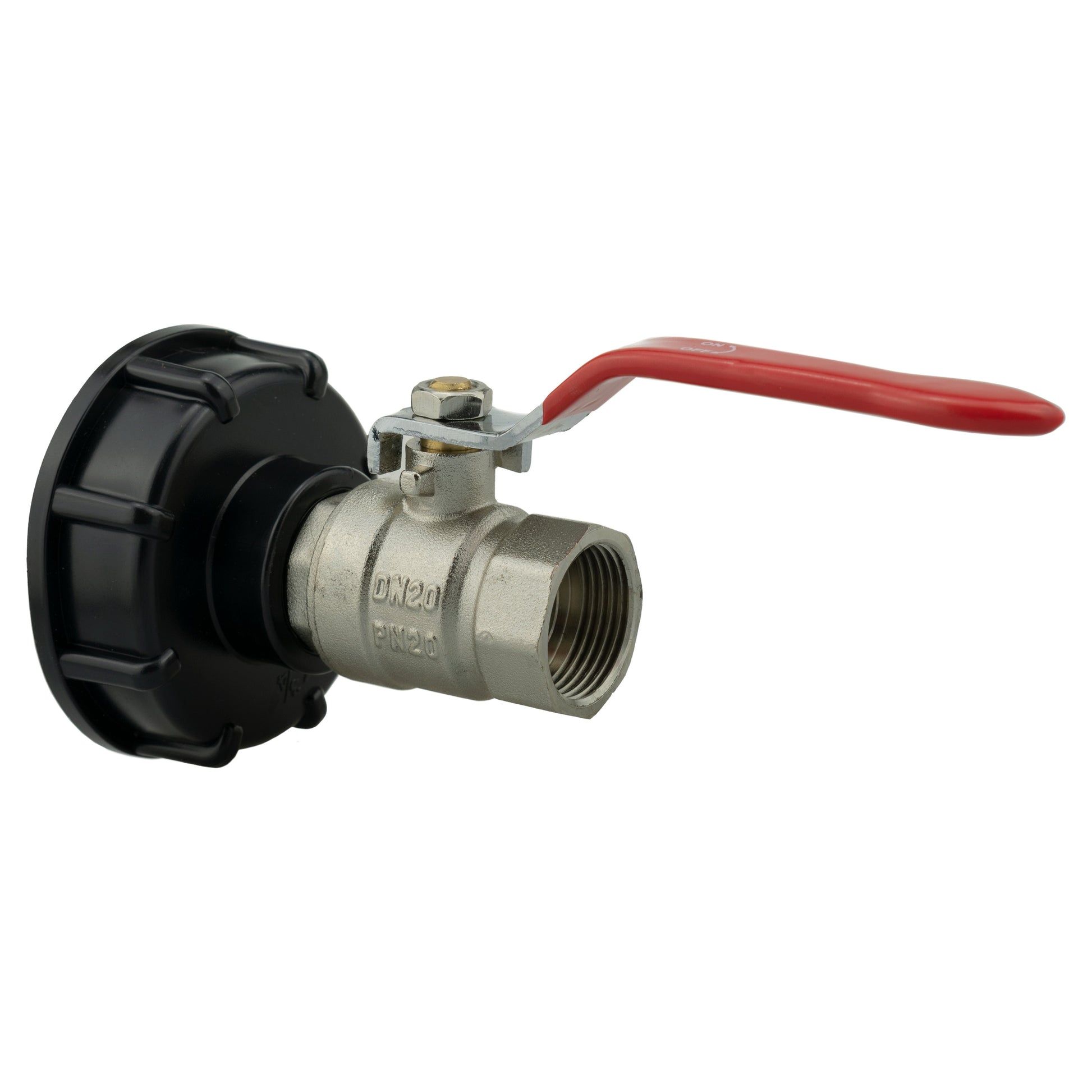 IBC 2” S60X6 Cap with ¾” BSPM-F Lever Valve - Best4Trade-Retail