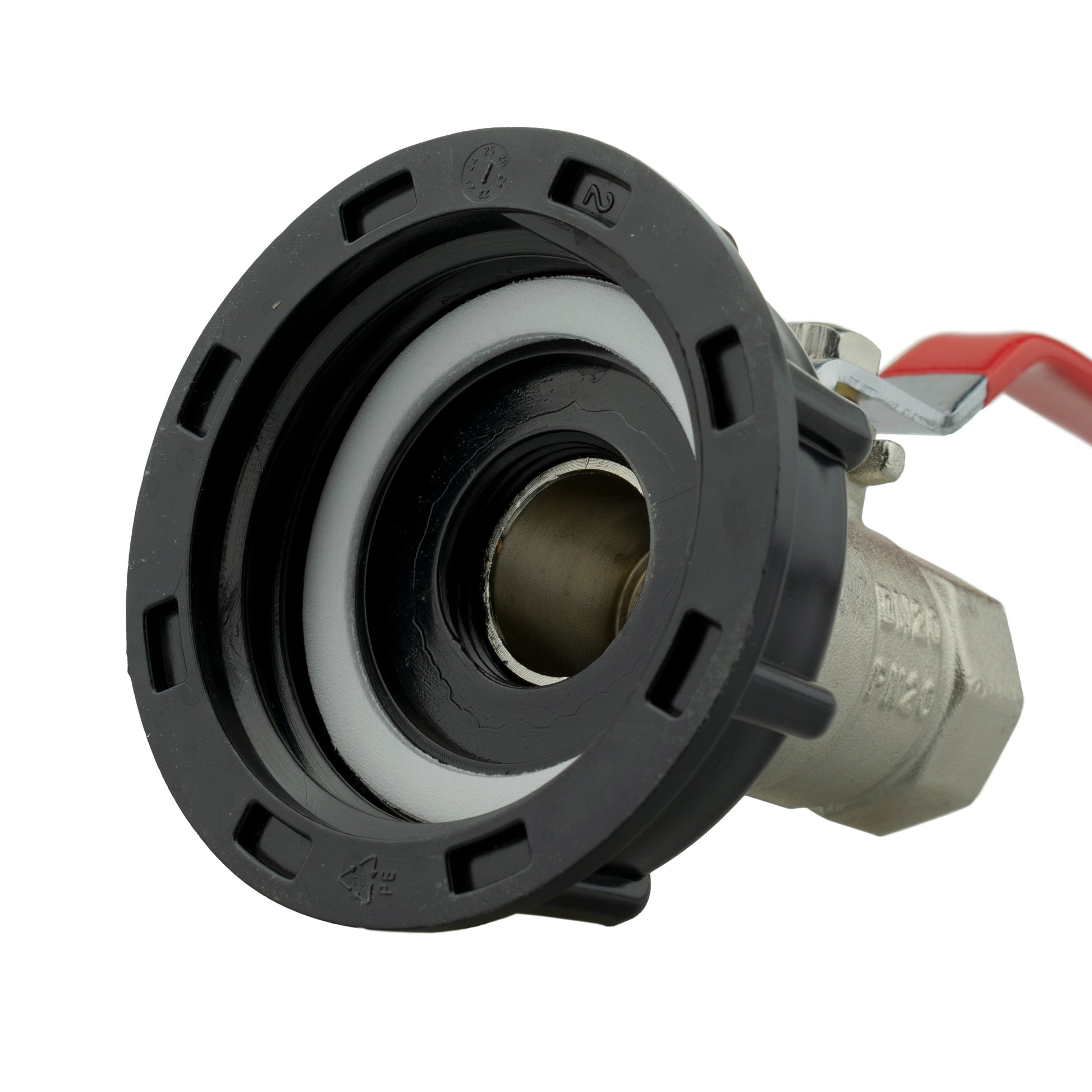 IBC 2” S60X6 Cap with ¾” BSPM-F Lever Valve - Best4Trade-Retail
