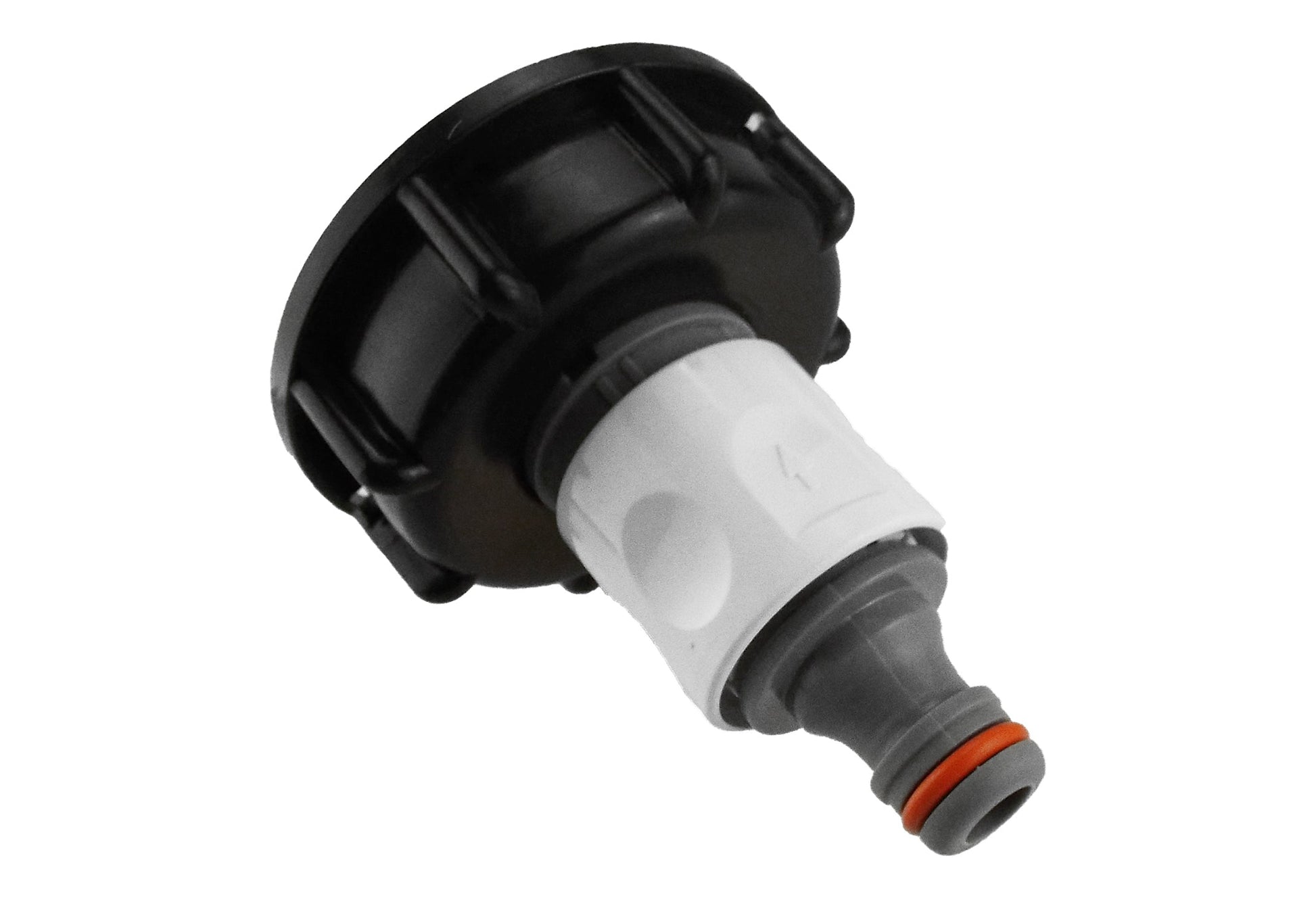 IBC 2” S60X6 Cap with ¾” BSP Threaded Hose Connector and Double Male WL - Best4Trade-Retail