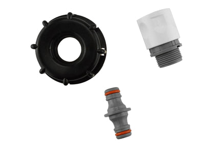 IBC 2” S60X6 Cap with ¾” BSP Threaded Hose Connector and Double Male WL - Best4Trade-Retail