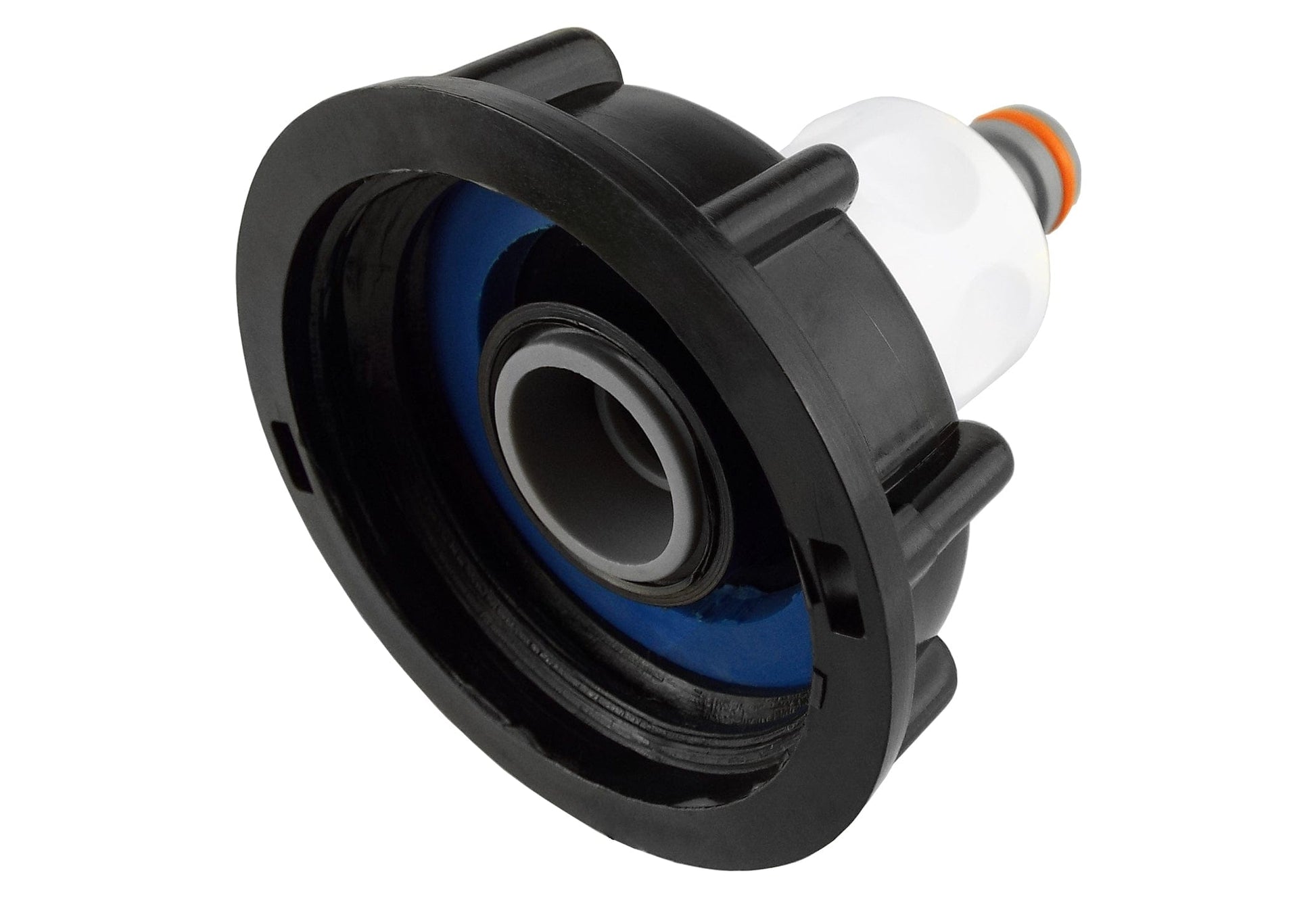 IBC 2” S60X6 Cap with ¾” BSP Threaded Hose Connector and Double Male WL - Best4Trade-Retail
