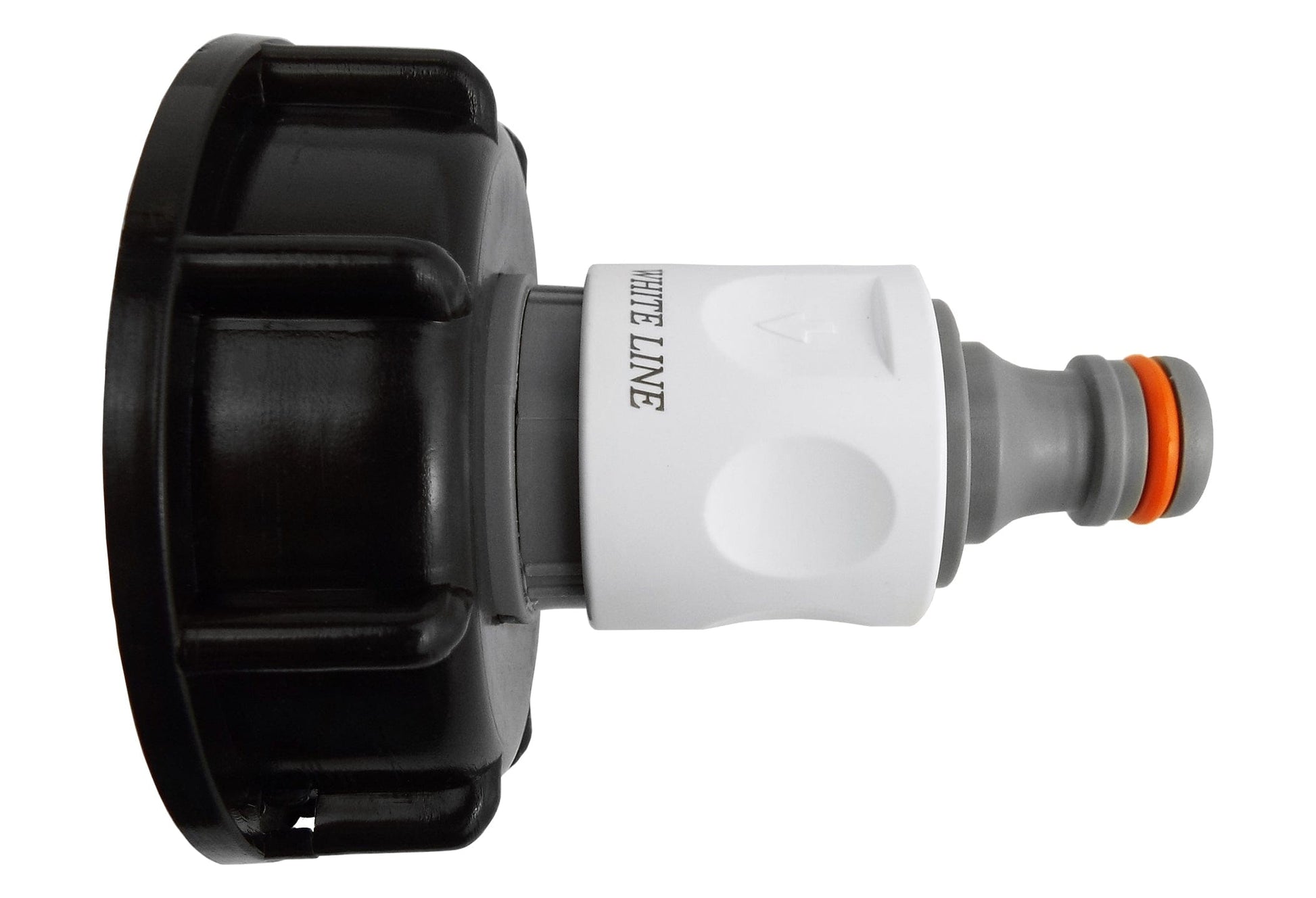 IBC 2” S60X6 Cap with ¾” BSP Threaded Hose Connector and Double Male WL - Best4Trade-Retail