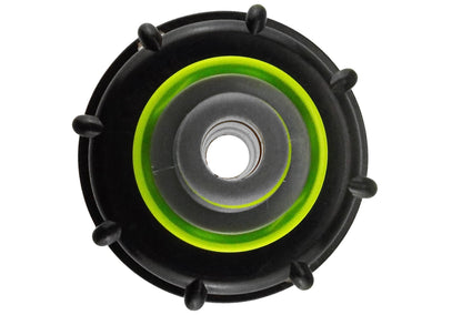 IBC 2” S60X6 Cap with ¾” BSP Threaded Hose Connector and Double Male Lime - Best4Trade-Retail
