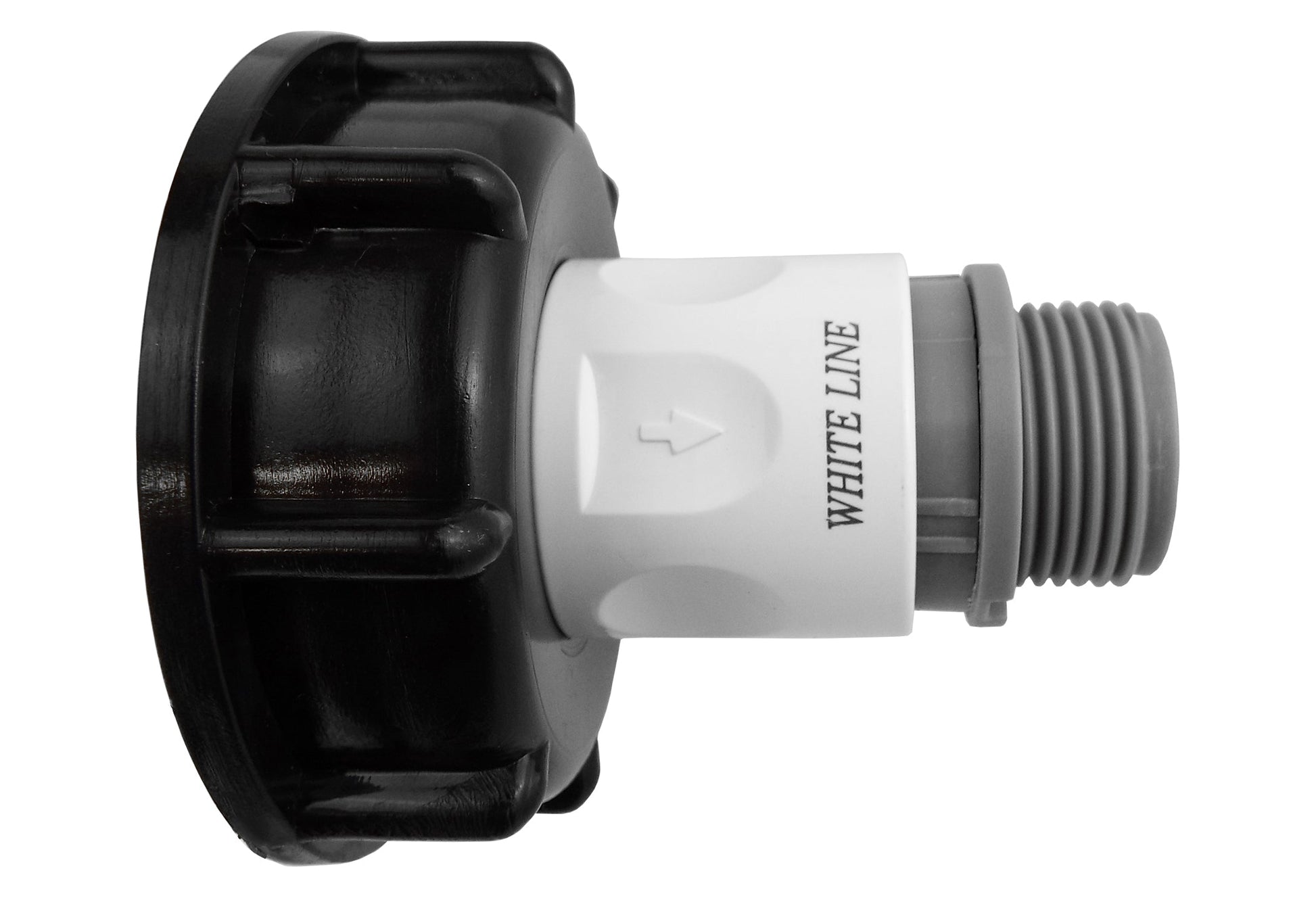 IBC 2” S60X6 Cap with Male Quick Connector and ¾” BSP Threaded Hose Connector - Best4Trade-Retail