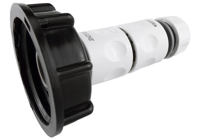 IBC 2” S60X6 Cap with Threaded Hose Fitting, Double Male and Hose Connector WL - Best4Trade-Retail