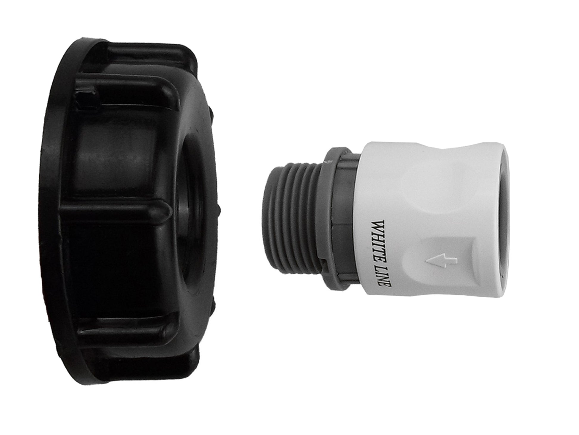 IBC 2” S60X6 Cap with ¾” BSP Threaded Hose Connector WL - Best4Trade-Retail