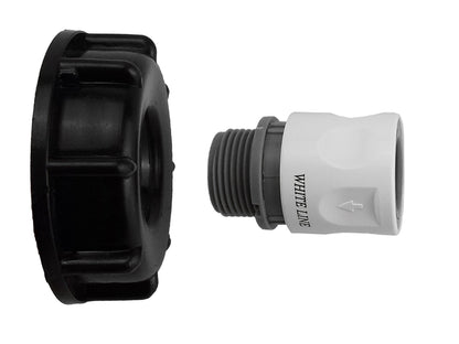 IBC 2” S60X6 Cap with ¾” BSP Threaded Hose Connector WL - Best4Trade-Retail