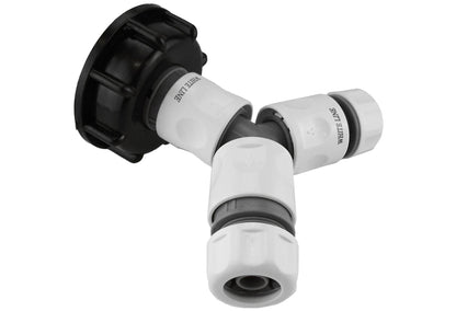 IBC 2” S60X6 Cap with ¾” BSP Threaded Hose Connector, Three Way and Hose Connectors - Best4Trade-Retail