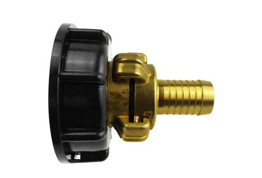IBC 2” S60X6 Cap with Geka Type Fittings 13mm Barb - Best4Trade-Retail