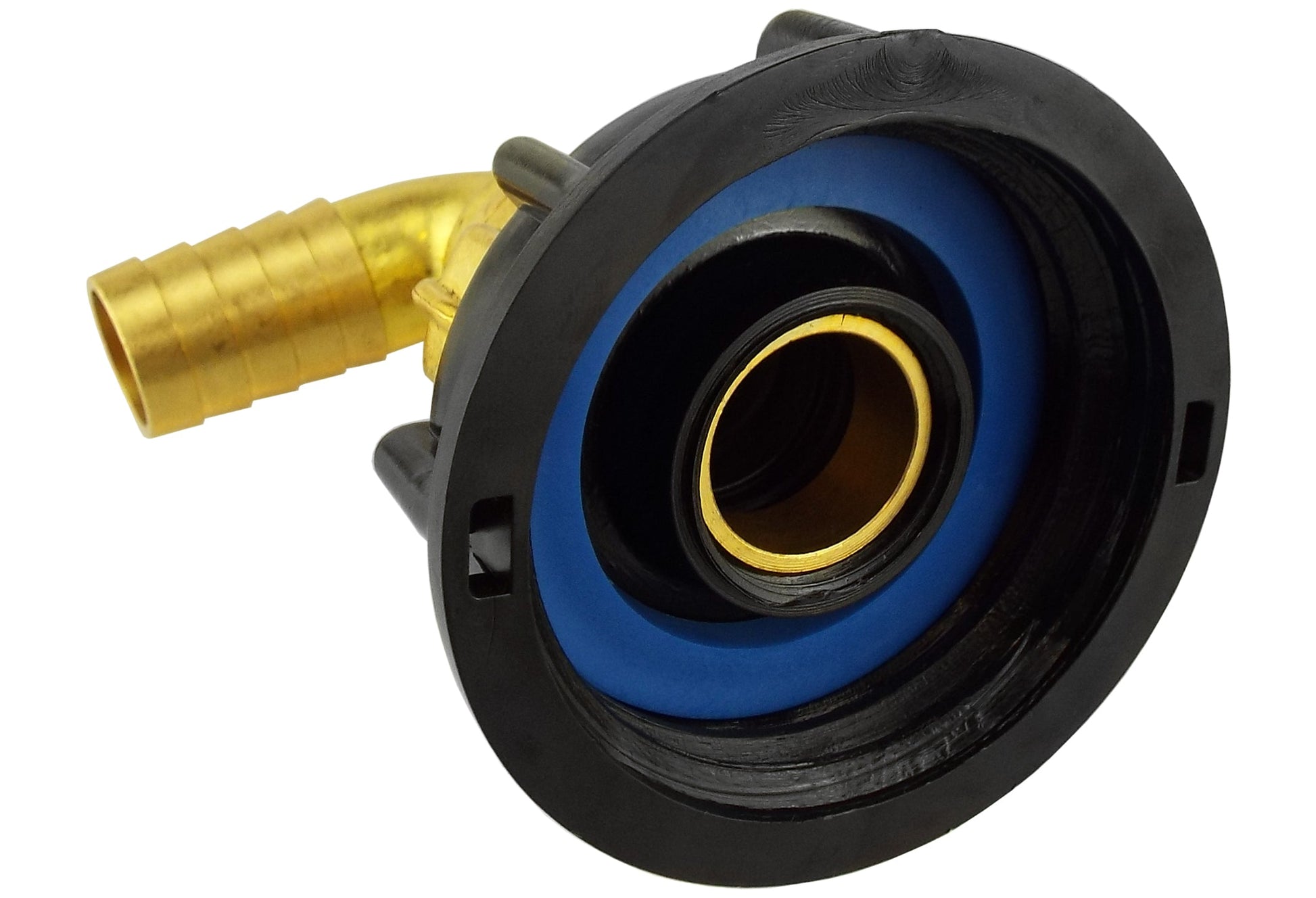 IBC 2” S60X6 Cap with Geka Type Fittings 25mm Barb Swivel Elbow - Best4Trade-Retail