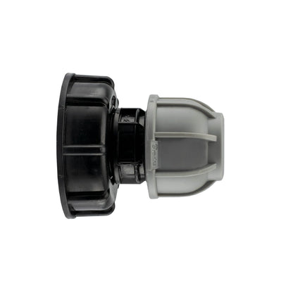 IBC 2” S60X6 Cap with 32mm MDPE Straight - Best4Trade-Retail