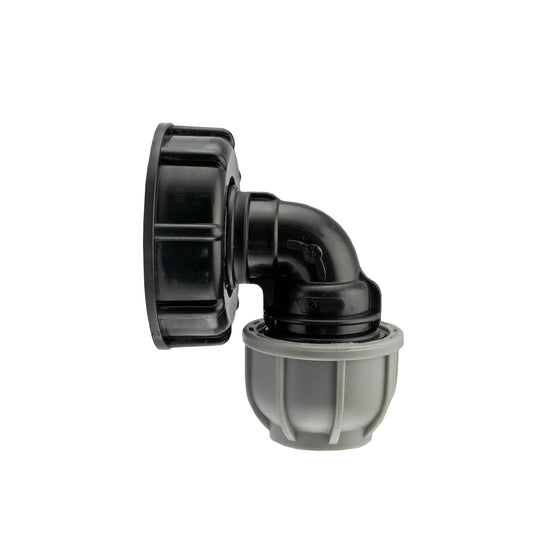 IBC 2” S60X6 Cap with 20mm MDPE Elbow - Best4Trade-Retail