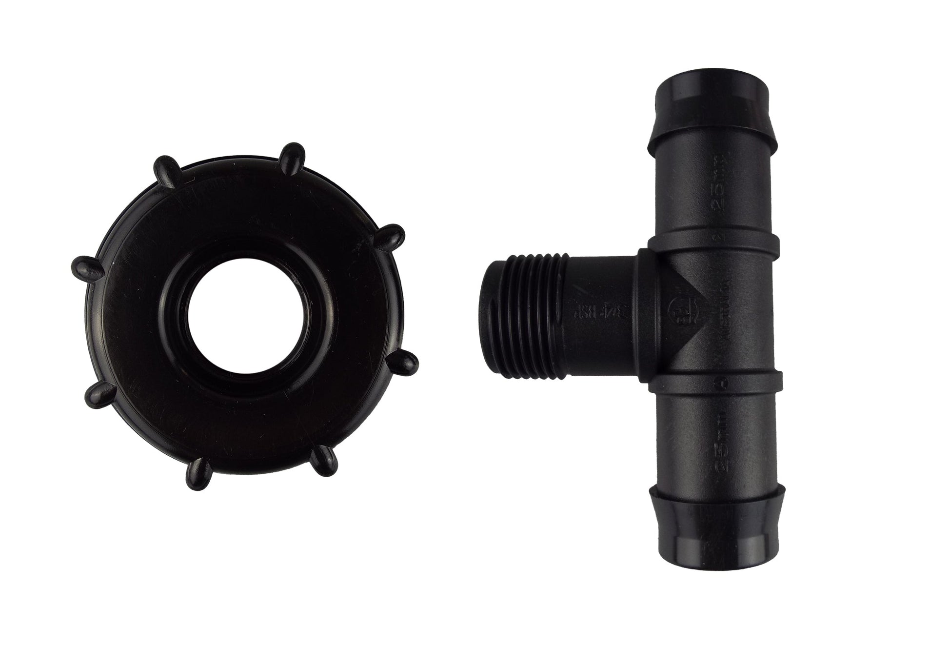 IBC 2” S60X6 Cap with 25mm Barbed Tee - Best4Trade-Retail