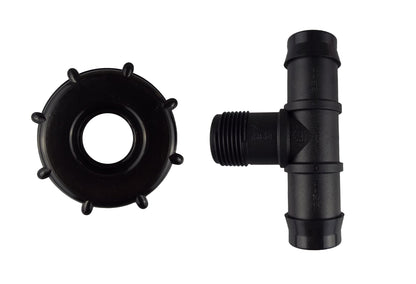 IBC 2” S60X6 Cap with 25mm Barbed Tee - Best4Trade-Retail