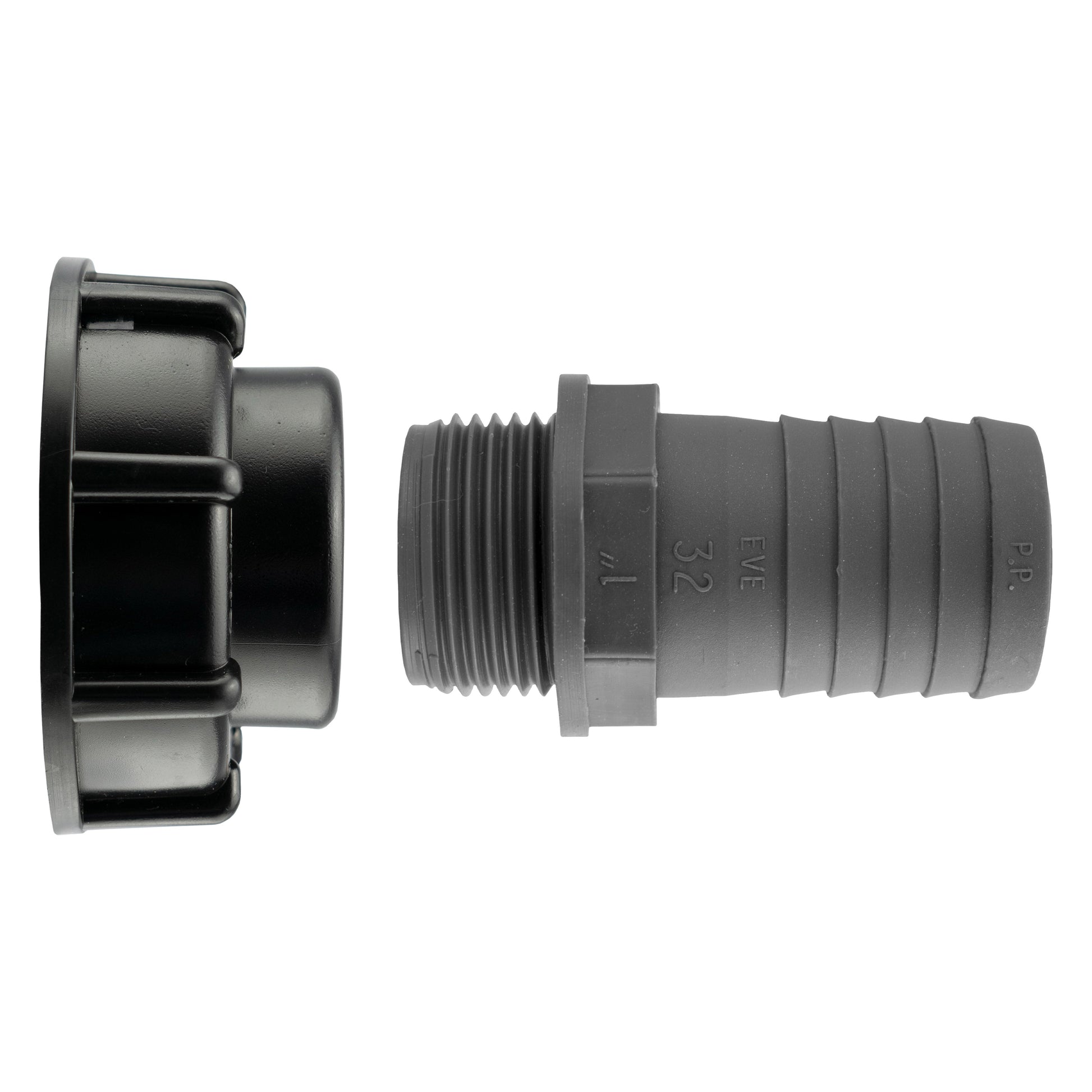 IBC 2” S60X6 Cap with 32mm Barb Straight - Best4Trade-Retail