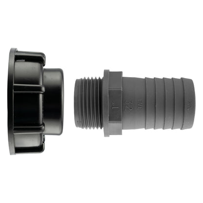 IBC 2” S60X6 Cap with 32mm Barb Straight - Best4Trade-Retail