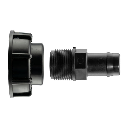 IBC 2” S60X6 Cap with 19mm Barbed Straight - Best4Trade-Retail