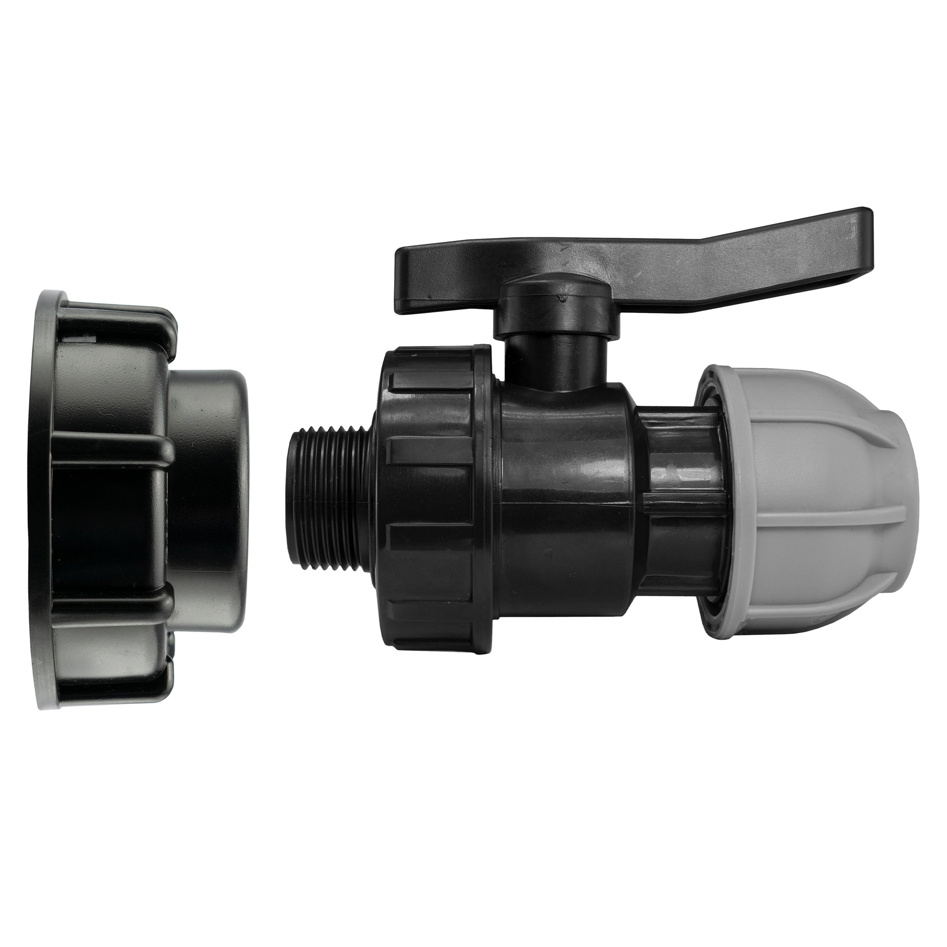 IBC 2” S60X6 Cap with 25mm MDPE Valve - Best4Trade-Retail