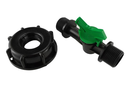 IBC 2” S60X6 Cap with ¾” BSP Male Threaded Irrigation Valve - Best4Trade-Retail