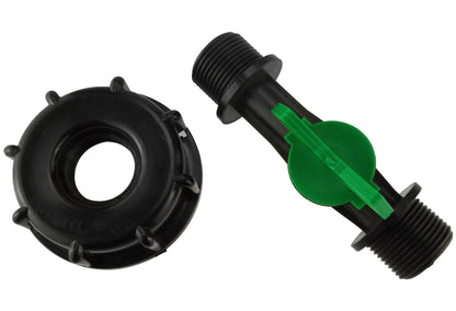 IBC 2” S60X6 Cap with ¾” BSP Male Threaded Irrigation Valve - Best4Trade-Retail