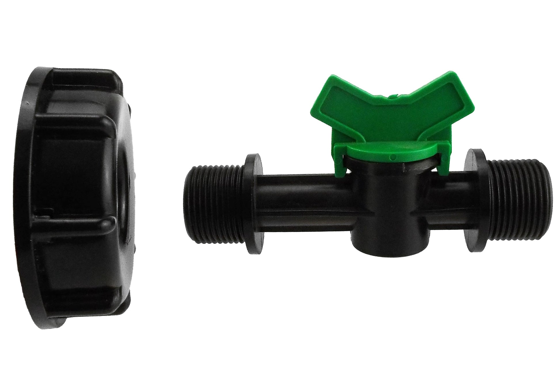 IBC 2” S60X6 Cap with ¾” BSP Male Threaded Irrigation Valve - Best4Trade-Retail