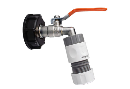 IBC 2” S60X6 Cap with Lever Tap and Max Flo Hose Connectors Set - Best4Trade-Retail