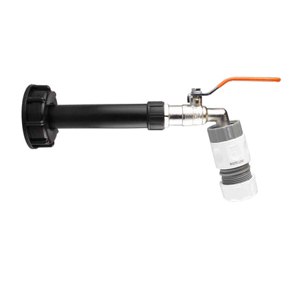 IBC 2” S60X6 Cap with Water Filter, Lever Tap and Max Flo Hose Connectors Set - Best4Trade-Retail