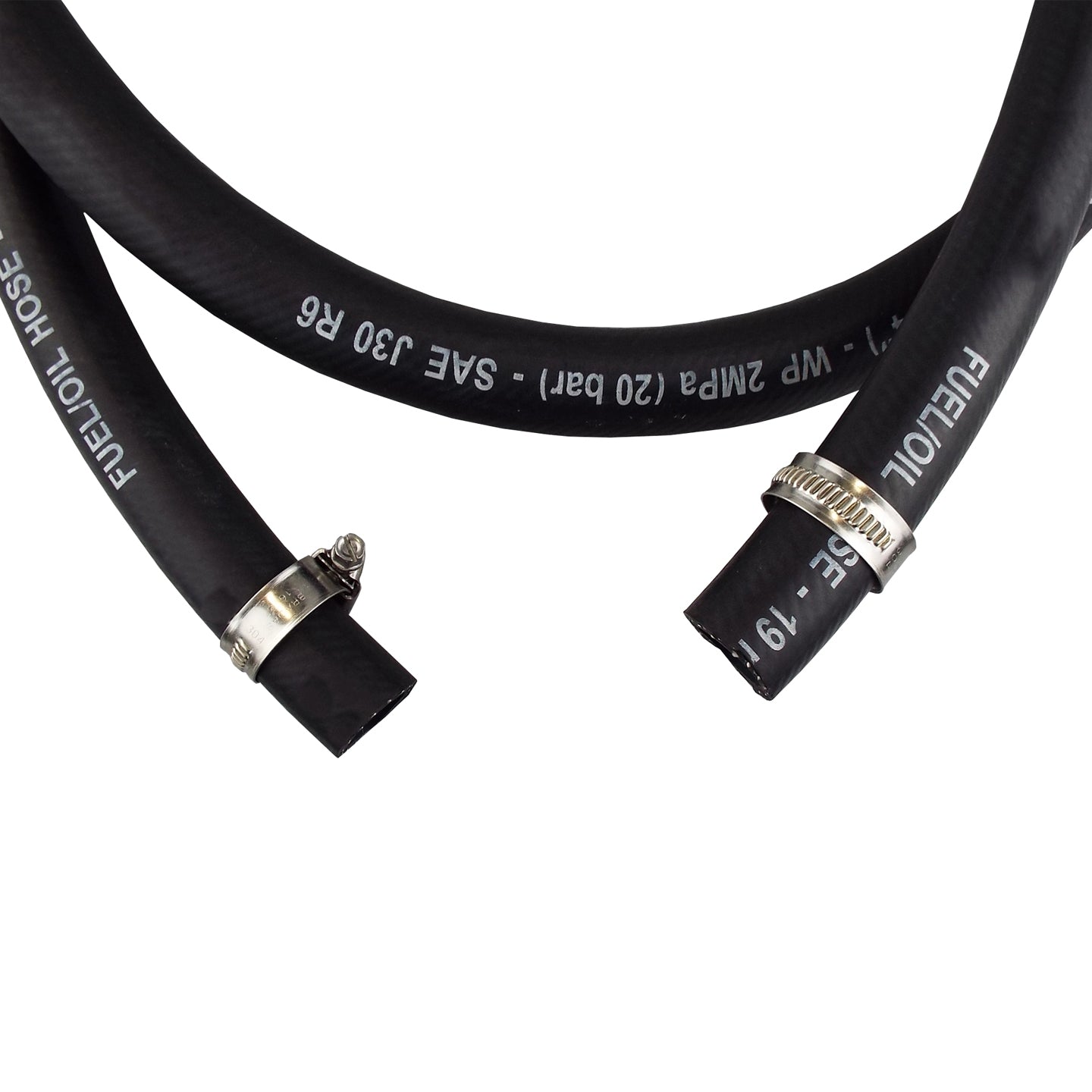 Fuel Gun with 1" Rubber Hose & Tank Adaptor Set - Best4Trade-Retail Tech Hose & Fittings