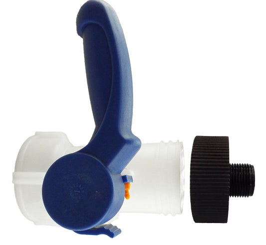 IBC 2” S60X6 Valve with S60X6 - 1” BSP Threaded Fitting - Best4Trade-Retail