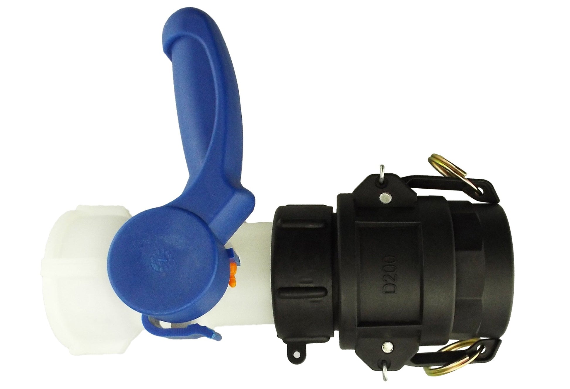 IBC 2” S60X6 Valve with IBC S60X6 - 2” Camlock Fitting and 2” BSP Type D Camlock - Best4Trade-Retail