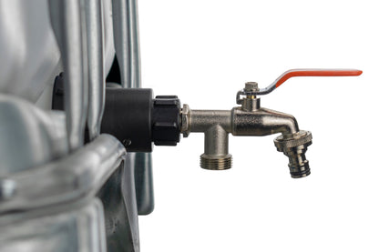 IBC 2” S60X6 - 1/2" BSPF Extender Adaptor with ½” BSP Double Lever Tap - Best4Trade-Retail
