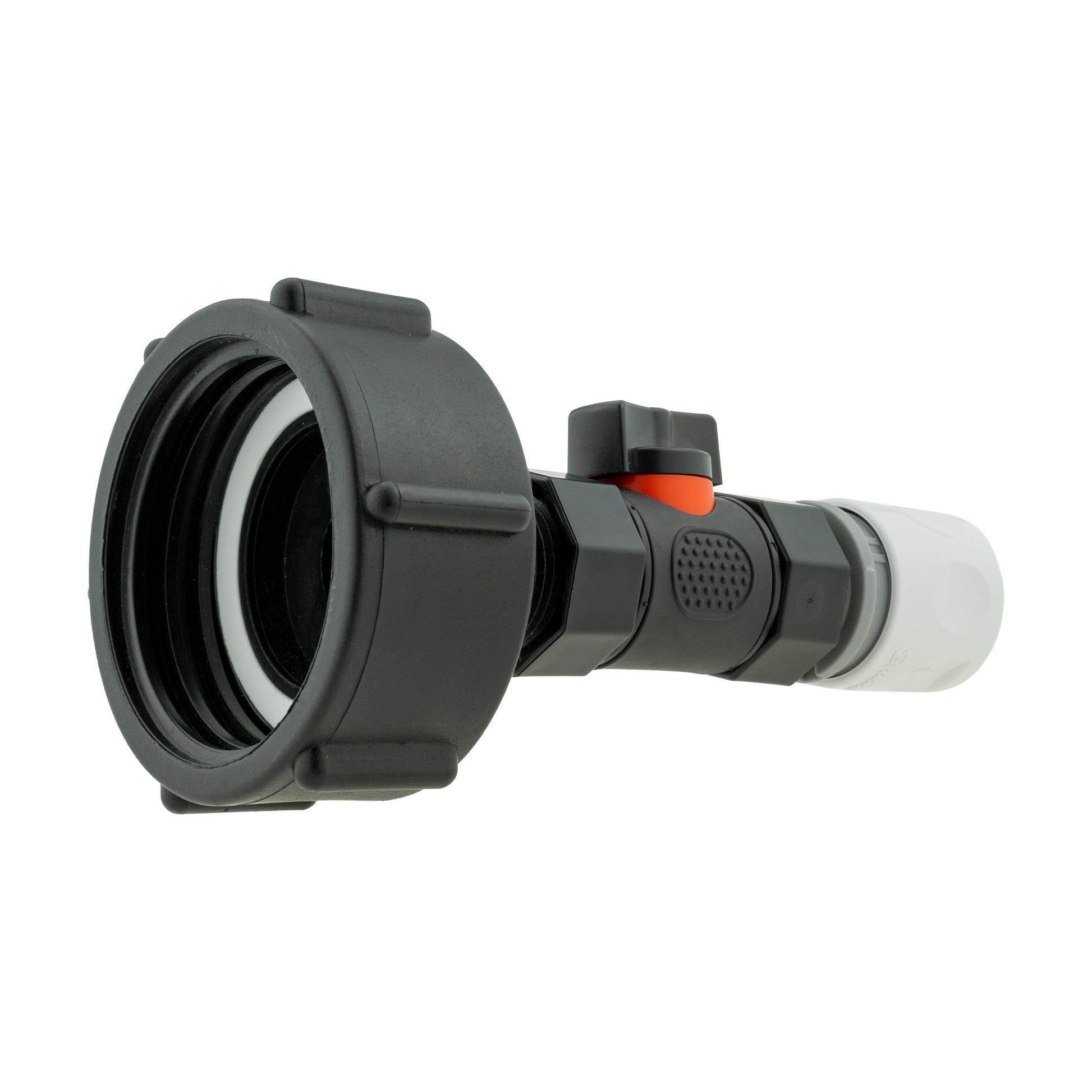 IBC 2” S60X6 Cap with In-Line BSPF Valve and ¾” BSPM Female Hose Connector WL - Best4Trade-Retail