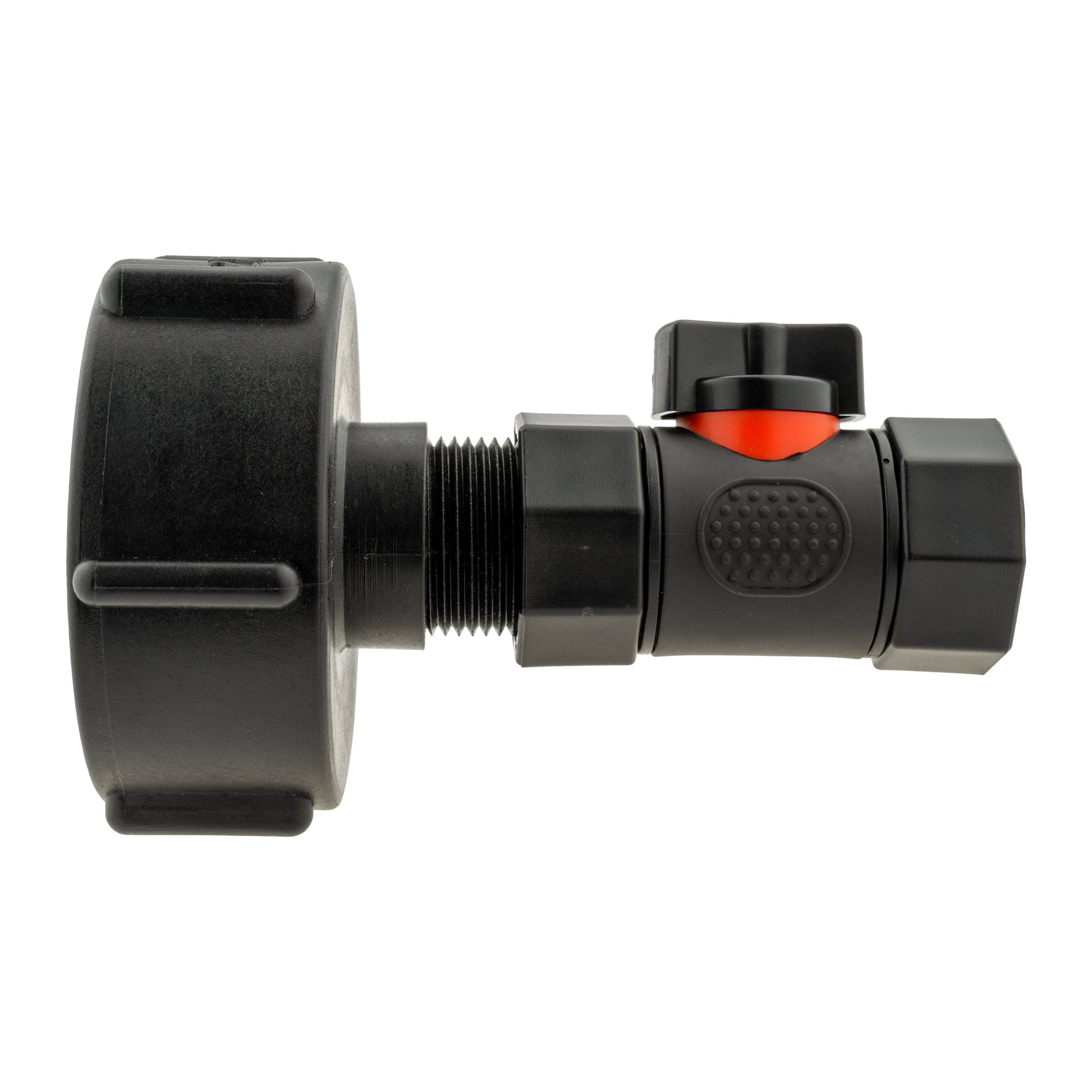 IBC 2” S60X6 Cap with In-Line BSPF Threaded Valve - Best4Trade-Retail