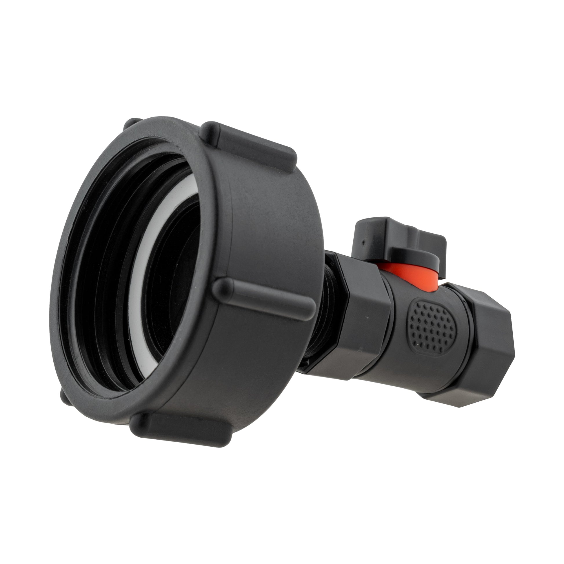 IBC 2” S60X6 Cap with In-Line BSPF Threaded Valve - Best4Trade-Retail
