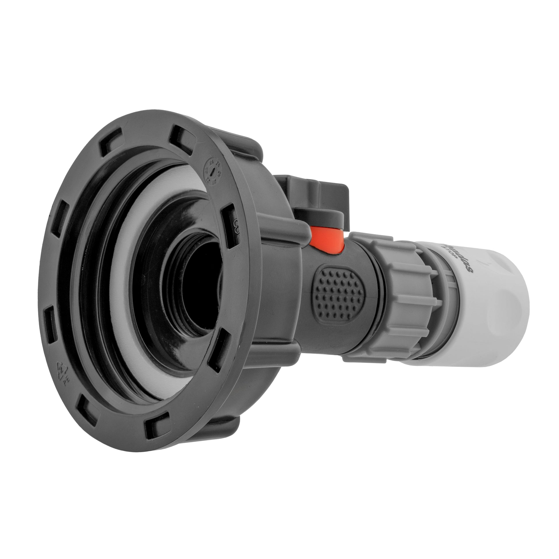 IBC 2” S60X6 Cap with In-Line BSPM Valve and ¾” BSPF Female Hose Connector WL - Best4Trade-Retail