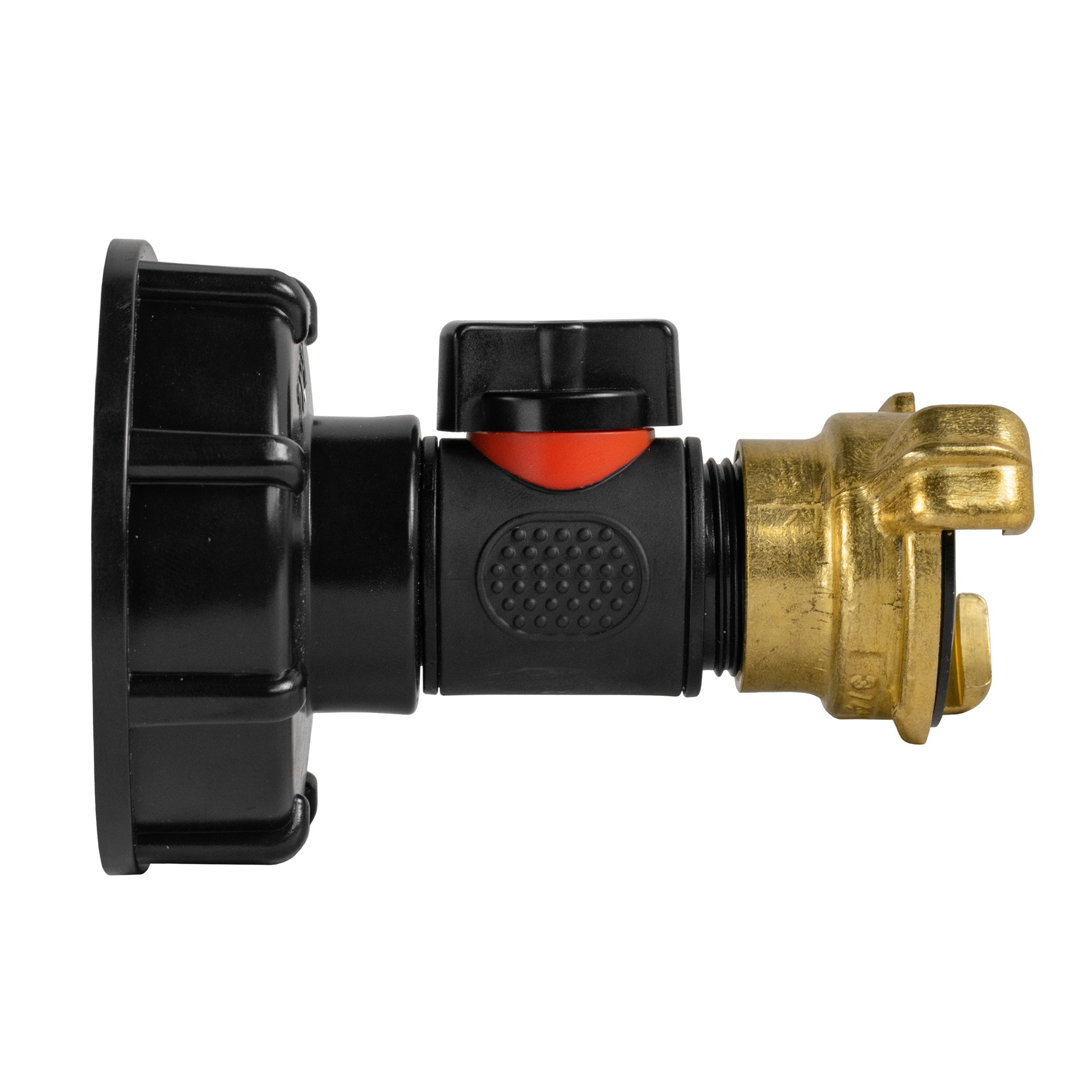 IBC 2” S60X6 Cap with In-Line BSPM Valve and Geka Type Fitting - Best4Trade-Retail