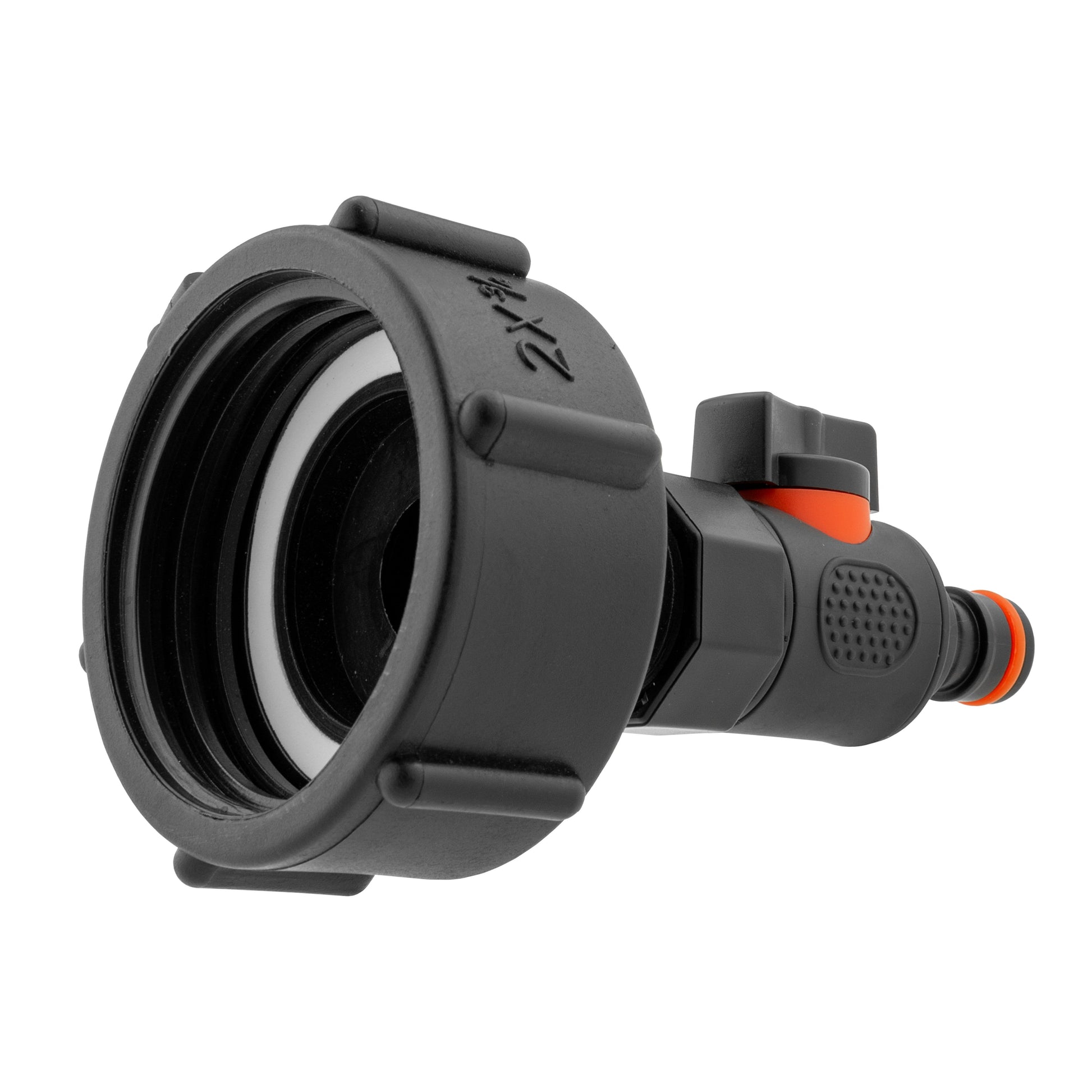IBC 2” S60X6 Cap with BSPF Thread-Quick Connect Male Valve - Best4Trade-Retail