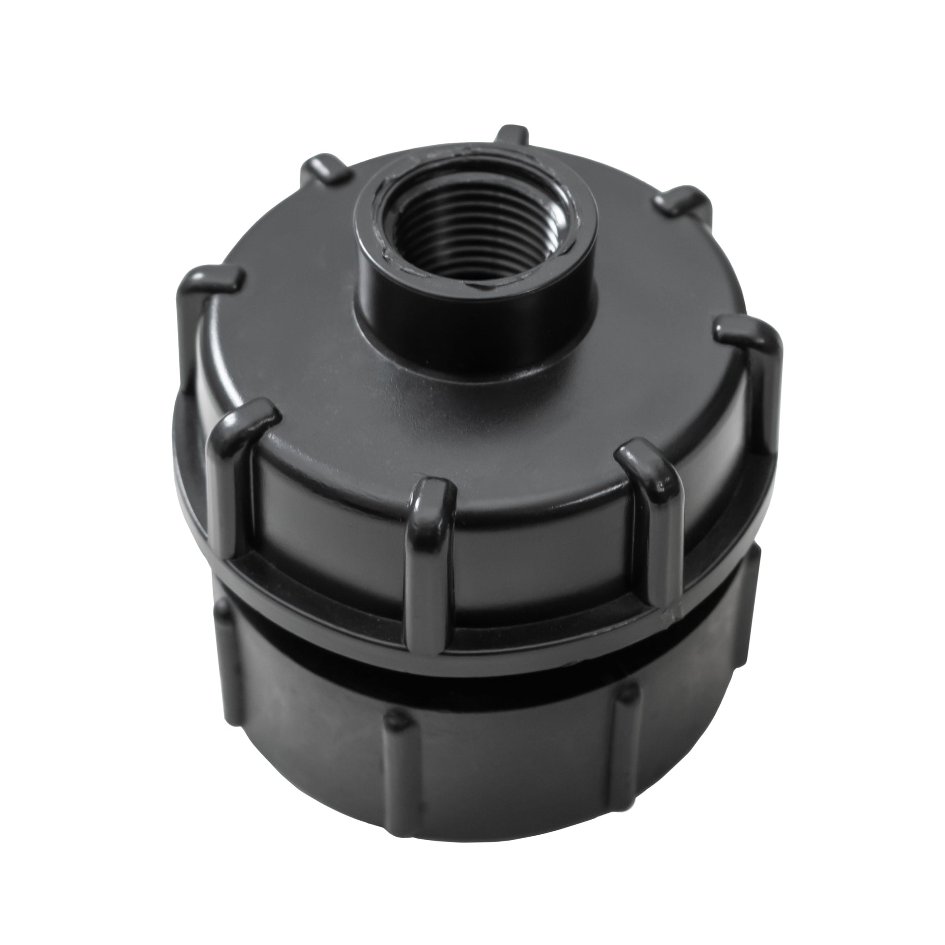 IBC 2” BSPF – S60X6 Cap with S60X6 – ½” BSPF Cap and Quick Connect Lever Tap ½” BSP - Best4Trade-Retail