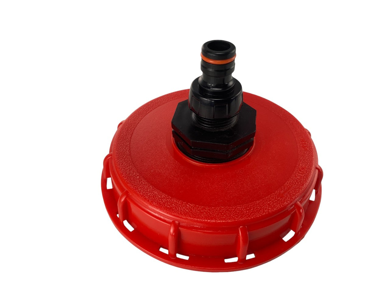 IBC 6-inch Cap Kit with 3/4” Hose Pipe Connector (Black) - Best4Trade-Retail Garden watering