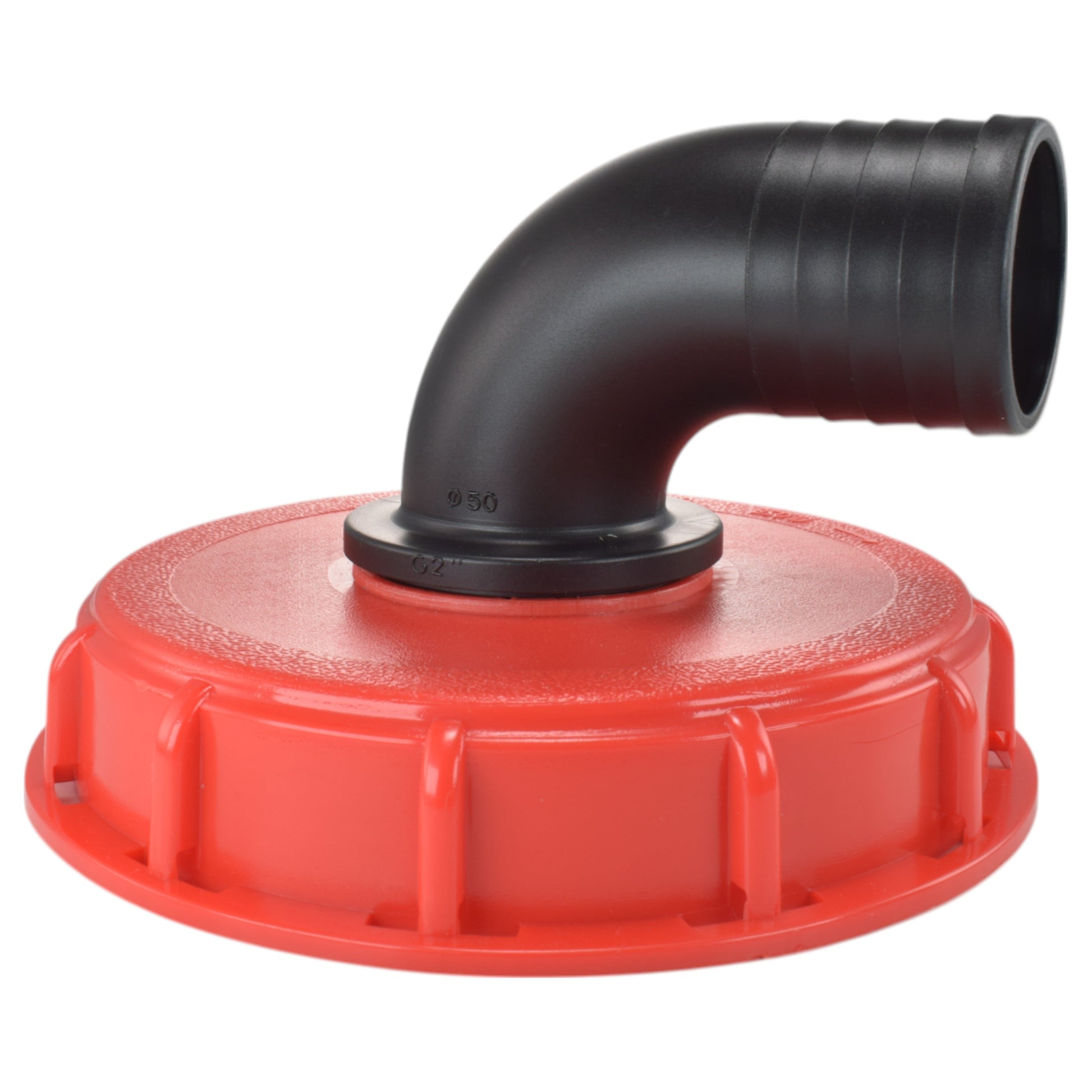 IBC 6-inch Cap Kit with 50mm Barbed Elbow Connector - Best4Trade-Retail Garden watering