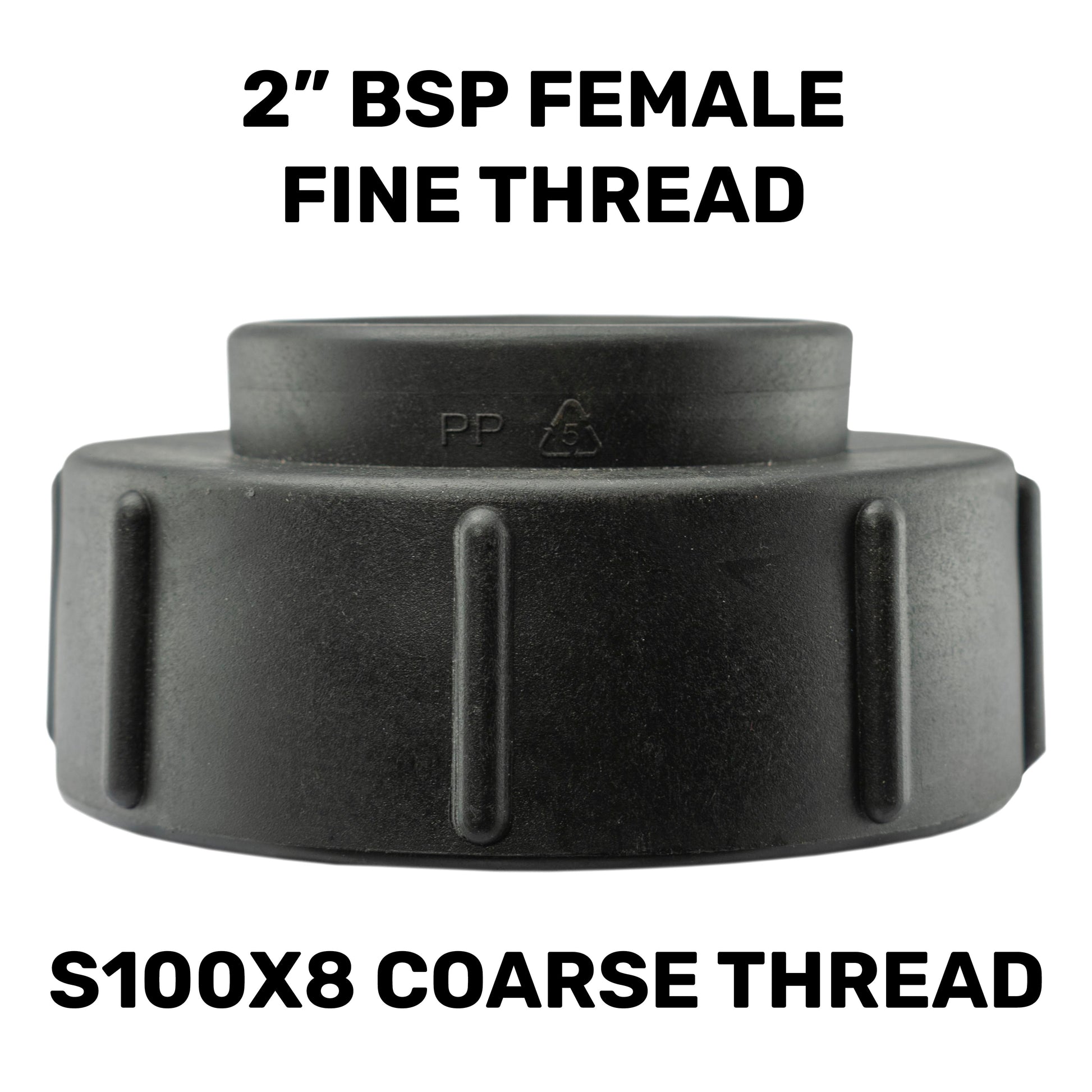 IBC S100X8 Adapter to 2"BSPF - Best4Trade-Retail Tech Hose & Fittings