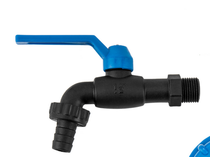 IBC S60x6 M-F Extender Swivel with S60x6 Cap and Tap ½” Barb - Best4Trade-Retail Garden watering