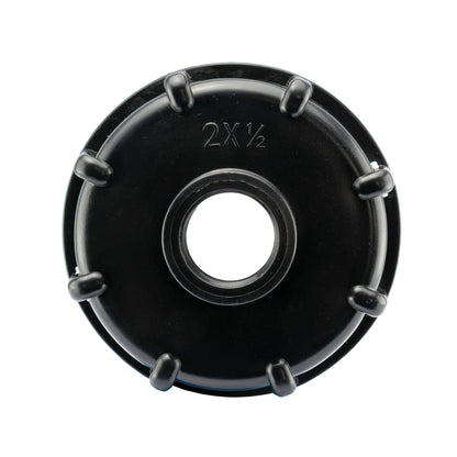 IBC 2" S60X6 - 1/2" BSP Cap with Lever Tap Hose Barb and Side Lock - Best4Trade-Retail Garden watering