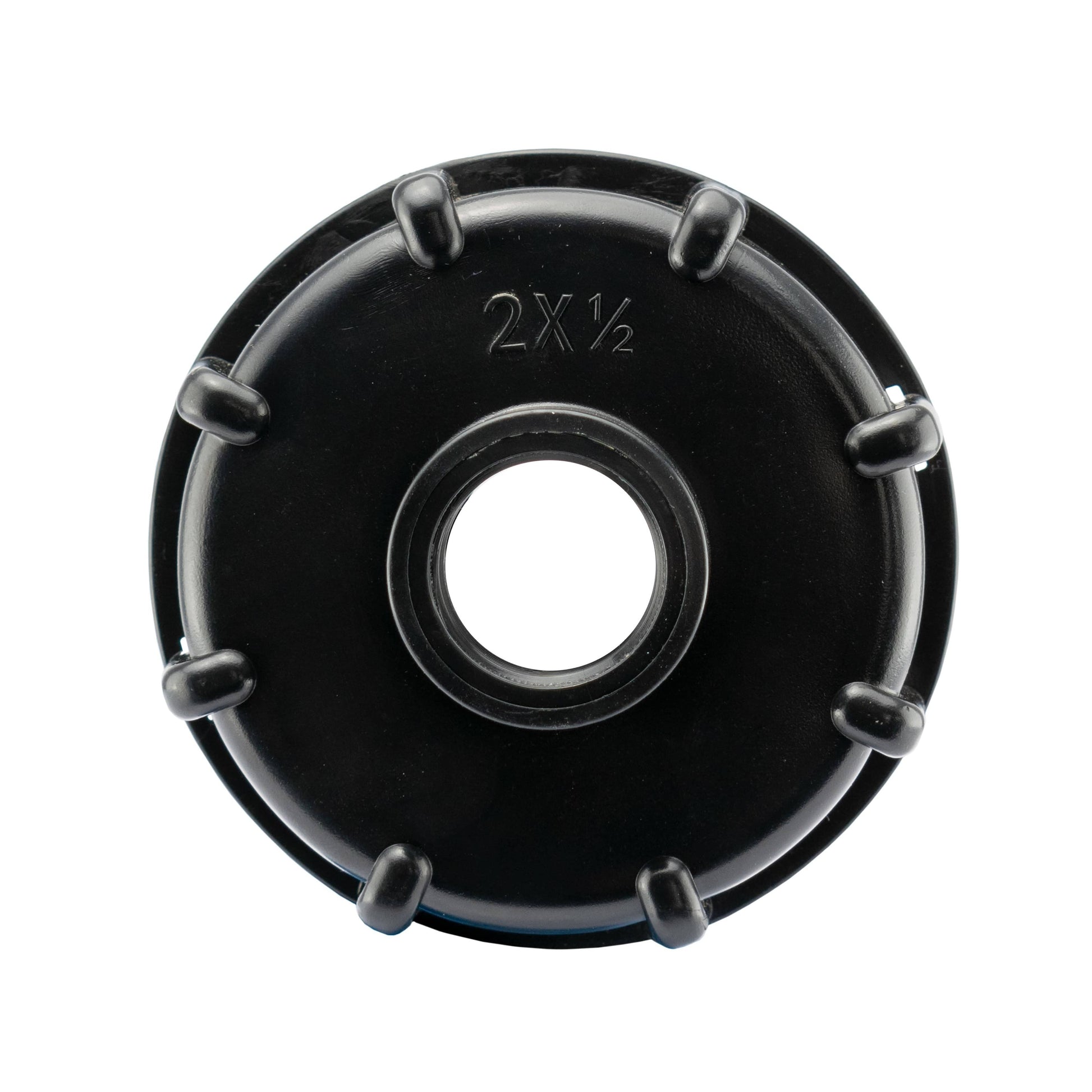 IBC 2” BSPF – S60X6 Cap with S60X6 – ½” BSPF Cap and Lever Tap ½” Barb - Best4Trade-Retail