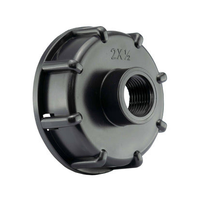 IBC 2" S60X6 - 1/2" BSP Cap with Lever Tap Hose Barb and Side Lock - Best4Trade-Retail Garden watering