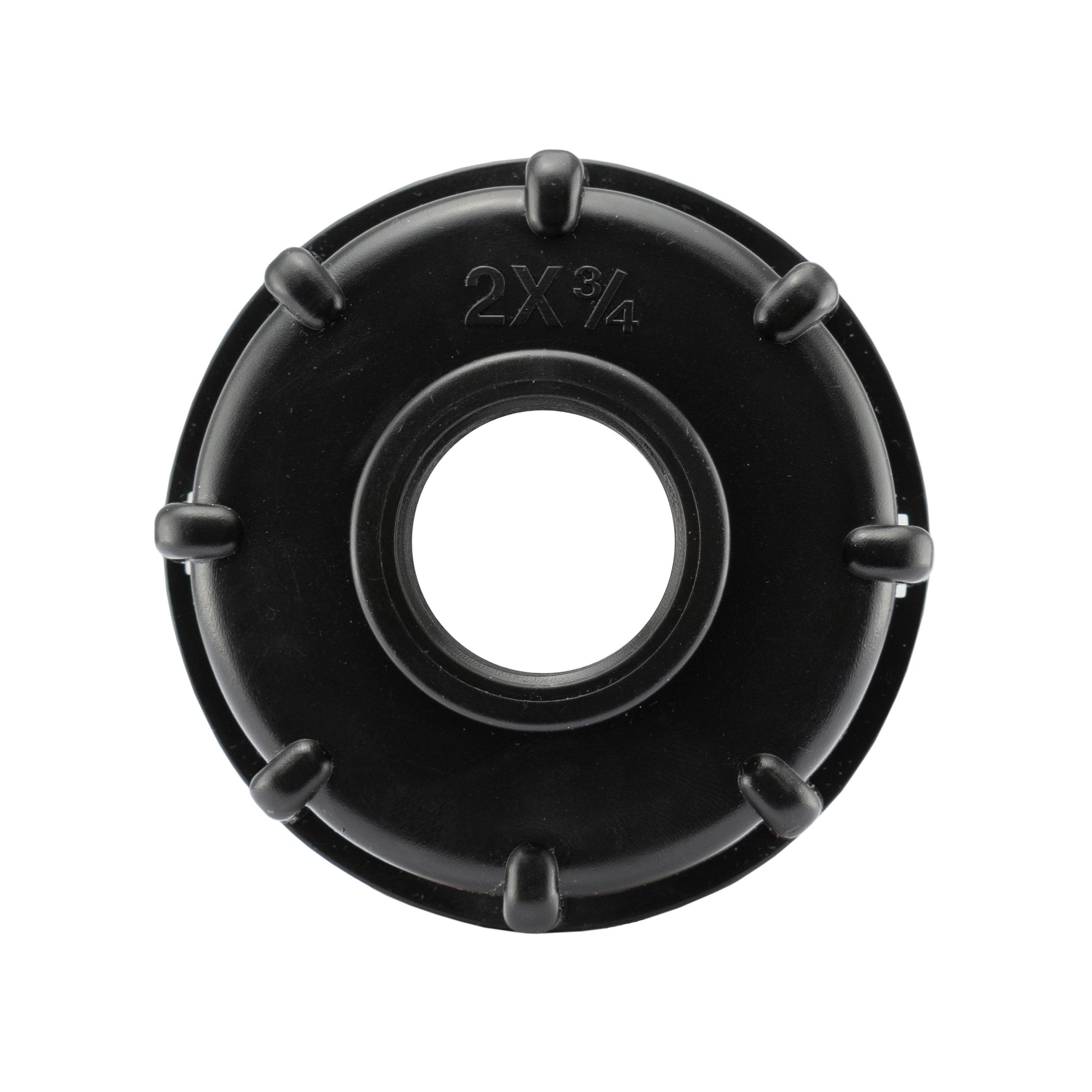 IBC 2” S60X6 Cap with ¾” BSP Threaded Hose Connector and Double Male Lime - Best4Trade-Retail