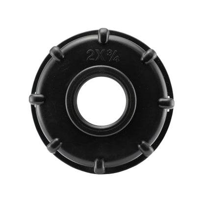 IBC 2” S60X6 Cap with BSP Threaded Valve and Hose Connector WL - Best4Trade-Retail